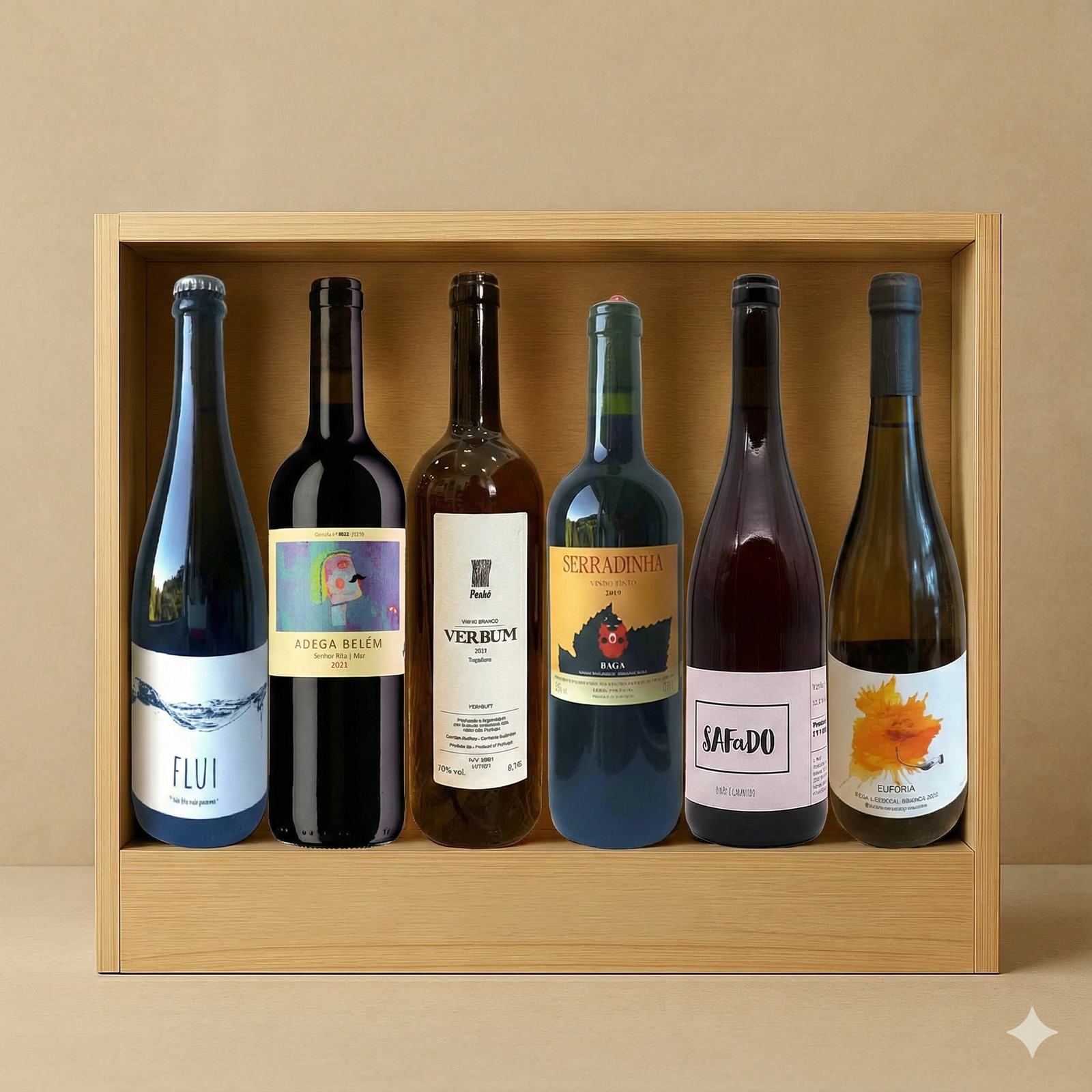 Pack Descoberta - 6 Vinhos Diferentes.